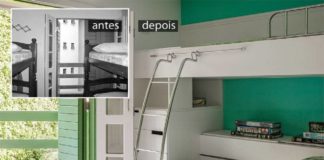 Antes e depois: quarto de irmãos renovado