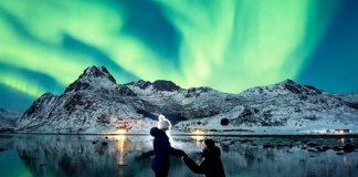 Fotógrafo faz pedido de casamento incrível sob a aurora boreal