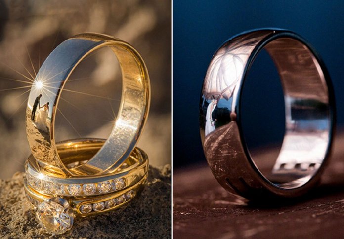 Fotógrafo encontra forma criativa de registrar casamentos: através do reflexo nas alianças