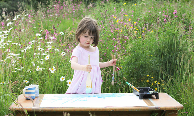 bemmaismulher.com - Garota autista de 3 anos pinta quadros que valem uma fortuna