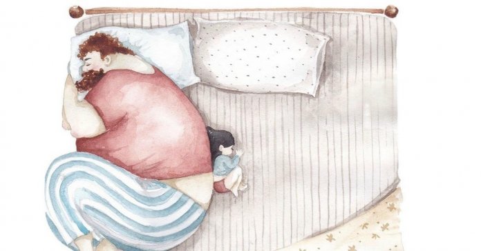 Artista ucraniano mostra em 14 ilustrações o amor existente entre pai e filha