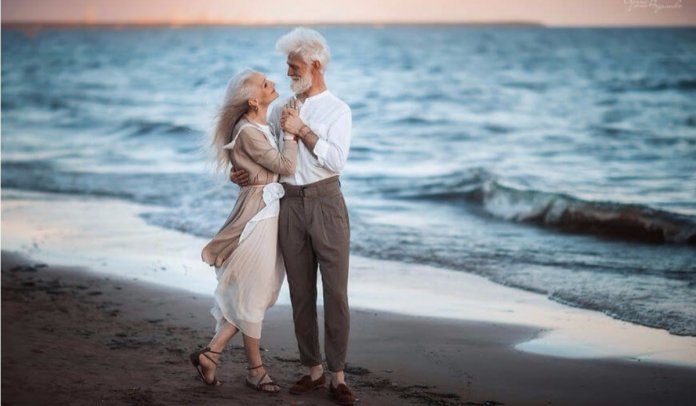 Amor não tem idade: casal mais velho faz sucesso com fotos belíssimas