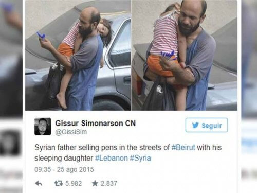 bemmaismulher.com - O “vendedor anônimo” só tinha oito canetas e uma filha faminta