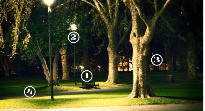 Qual área do parque é mais segura? Saiba quem é você com base na sua resposta.