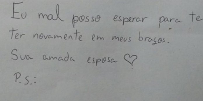 Esposa traída escreve carta vingativa para o marido e bomba na internet