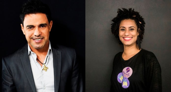 Zezé Di Camargo critica comoção pela morte de Marielle Franco