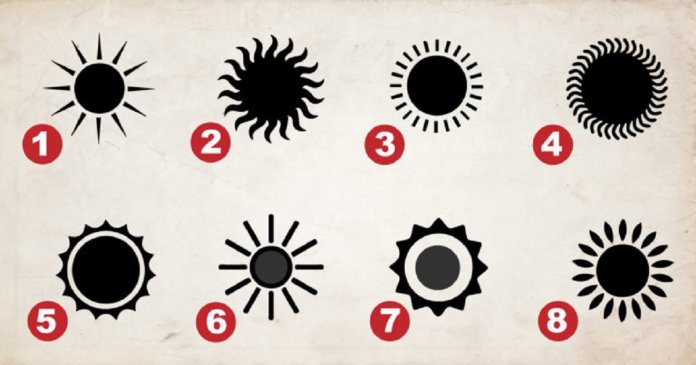 Teste do sol: diga-me qual sol escolheu e eu te direi que és