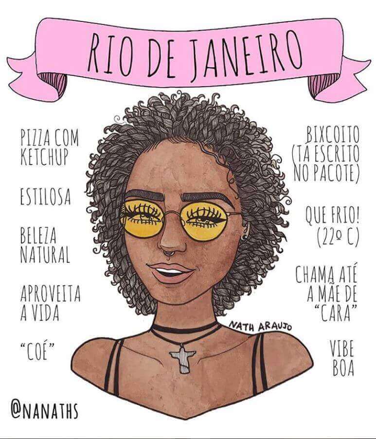 bemmaismulher.com - Ilustradora faz desenhos sensacionais das mulheres de cada estado do Brasil