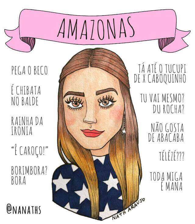 bemmaismulher.com - Ilustradora faz desenhos sensacionais das mulheres de cada estado do Brasil