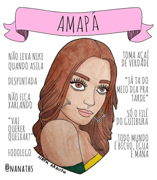 bemmaismulher.com - Ilustradora faz desenhos sensacionais das mulheres de cada estado do Brasil