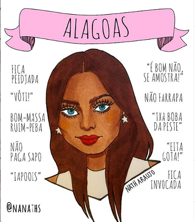 bemmaismulher.com - Ilustradora faz desenhos sensacionais das mulheres de cada estado do Brasil