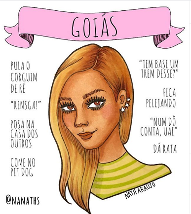 bemmaismulher.com - Ilustradora faz desenhos sensacionais das mulheres de cada estado do Brasil