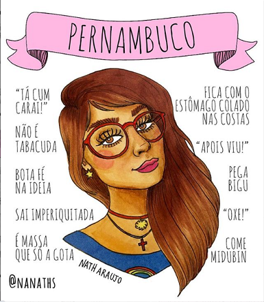 bemmaismulher.com - Ilustradora faz desenhos sensacionais das mulheres de cada estado do Brasil