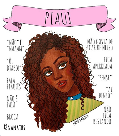 bemmaismulher.com - Ilustradora faz desenhos sensacionais das mulheres de cada estado do Brasil