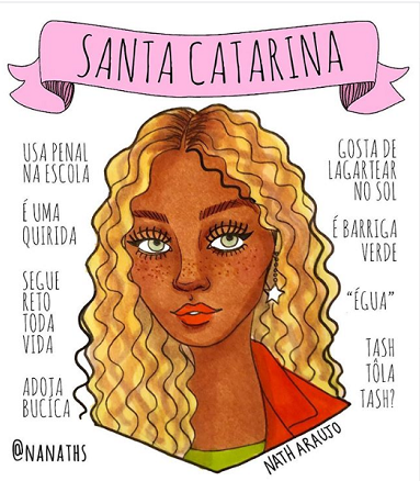 bemmaismulher.com - Ilustradora faz desenhos sensacionais das mulheres de cada estado do Brasil