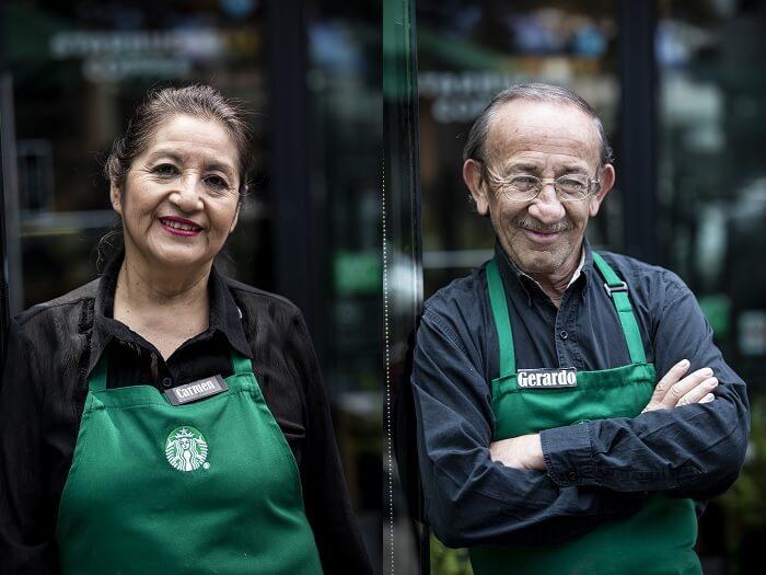 bemmaismulher.com - Starbucks inaugura loja operada por pessoas da terceira idade