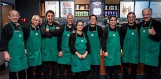 Starbucks inaugura loja operada por pessoas da terceira idade