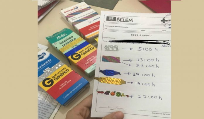 Médica adapta receita para idoso analfabeto e viraliza na internet