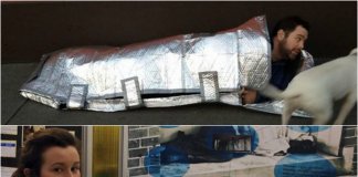 Adolescente cria saco de dormir à prova d’água para moradores de rua