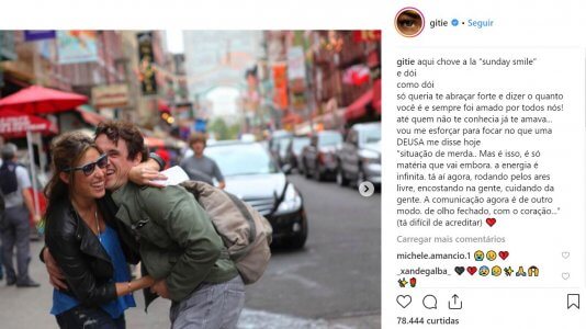 bemmaismulher.com - Leia a emocionante mensagem de adeus de Giselle Itié para Caio Junqueira