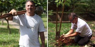 Ele já plantou mais de 20 mil árvores em uma área degradada e devolveu sua vida. Agora é um lindo parque