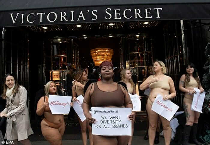bemmaismulher.com - Mulheres reais tiram a roupa em protesto contra os padrões impossíveis da Victoria’s Secret