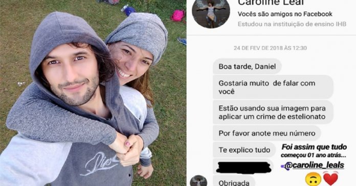 Após ser vítima de golpe na internet ela encontrou o amor da sua vida ao conhecer o verdadeiro dono das fotos