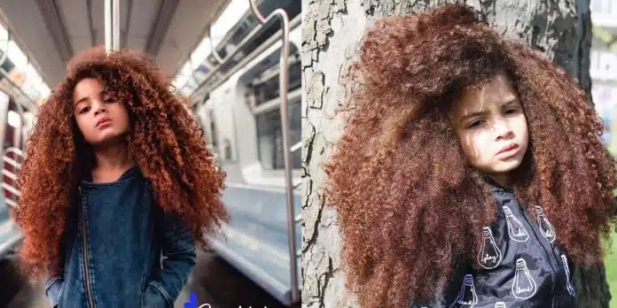 cabelos1 Menino de 7 anos é a nova sensação na Web ao trazer cabelo afro para o centro da moda