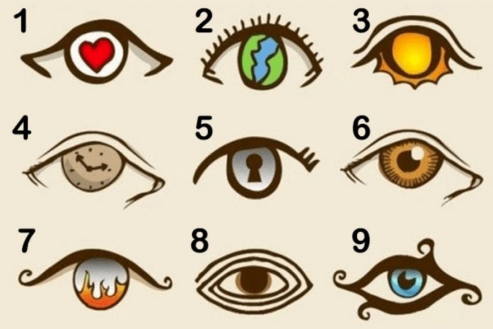 O olho que você escolher dirá algo importante da sua personalidade!