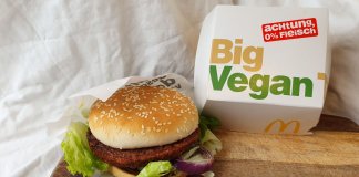 Big Mac vegano com hambúrguer de origem vegetal, é a nova aposta do McDonald’s 