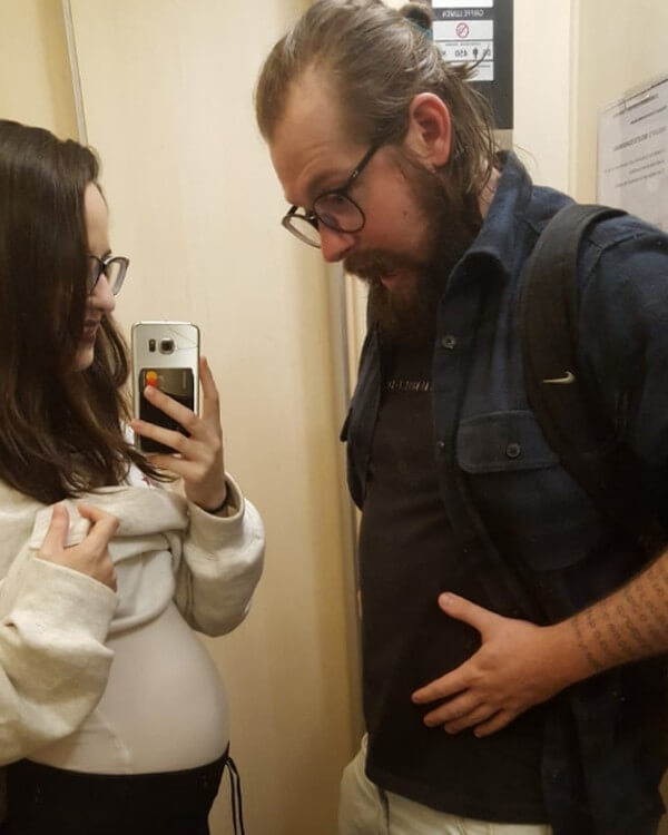 bemmaismulher.com - Casal descobre gravidez 19 dias antes da mãe dar a luz