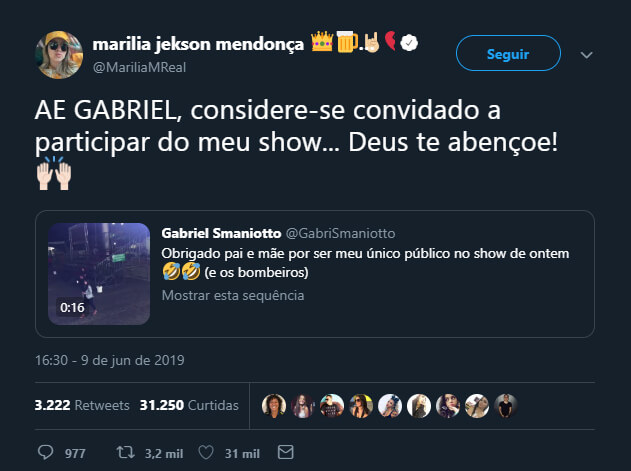 bemmaismulher.com - Após fazer show apenas com a presença dos pais, cantor é convidado por Marília Mendonça para participar do show dela.