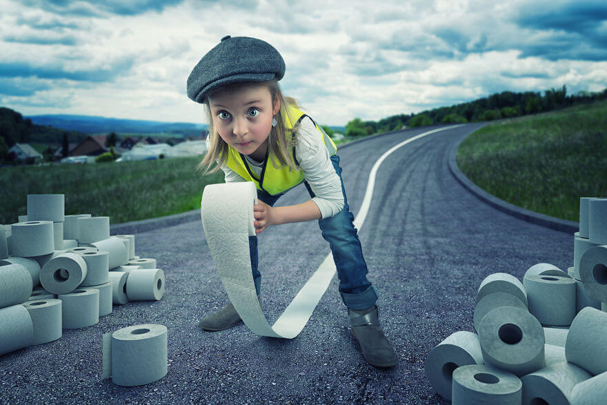 bemmaismulher.com - Fotógrafo “brinca” ao Photoshop com os seus filhos e o resultado não podia ser melhor