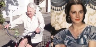 “E o Vento Levou”: atriz faz 103 anos e posa andando de bicicleta