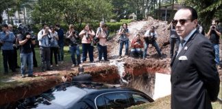 Um dos homens mais ricos e poderosos do Brasil anunciou que iria enterrar o seu bentley de um milhão de dólares.