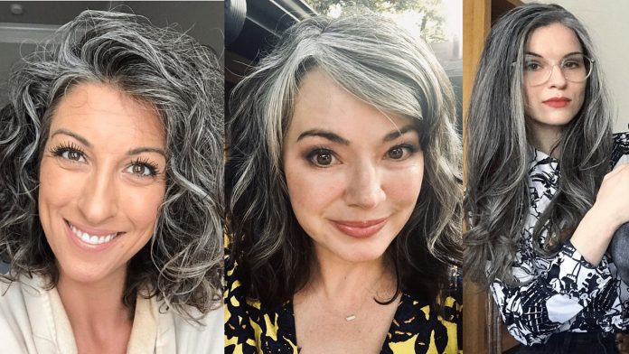 Essas 10 mulheres que abandonaram a tintura de cabelo parecem tão belas que podem convencê-lo a fazer o mesmo.