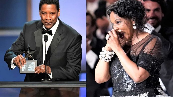 Denzel e sua Esposa
