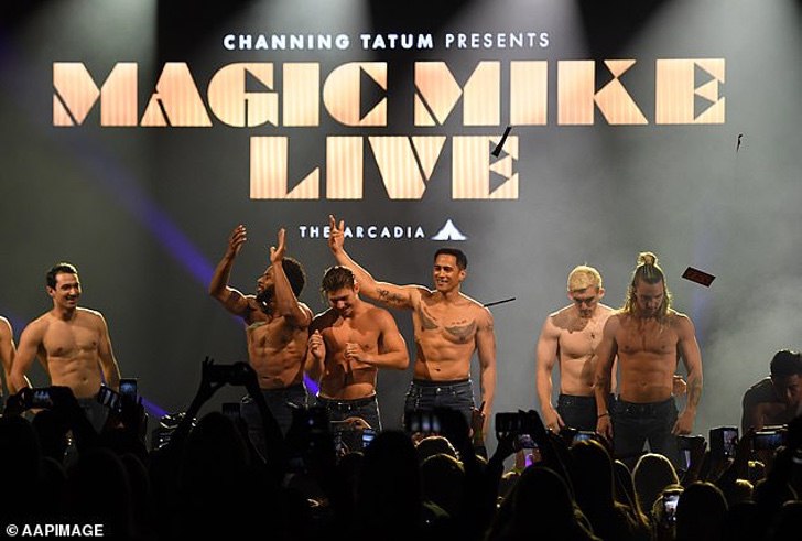 bemmaismulher.com - Channing Tatum anuncia uma turné “Magic Mike” com shows ao vivo