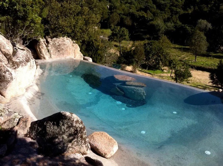 bemmaismulher.com - Piscinas caseiras com areia da praia é a moda do momento