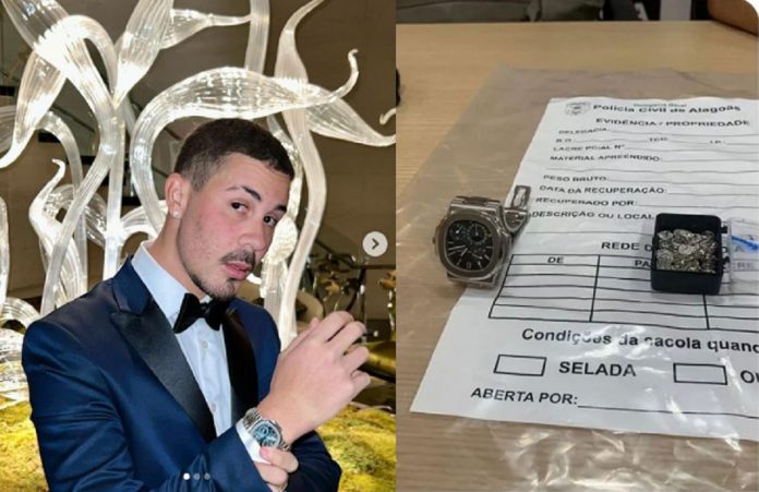Polícia recupera joias de Carlinhos Maia estimadas em R$ 2.5 Milhões