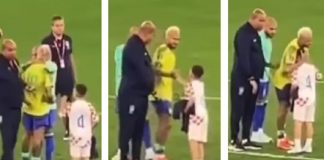 Vídeo  do jogador croata Perisic dando abraço de consolo em Neymar após eliminação do Brasil encanta a web. Assista ao vídeo.