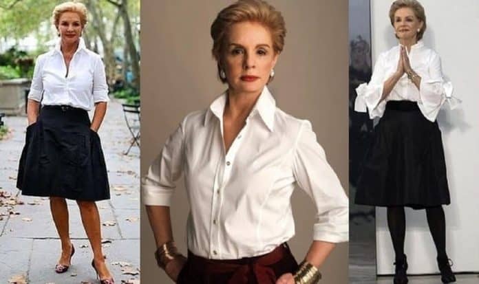 Carolina Herrera é contra cabelos longos em mulheres com mais de 40 anos?